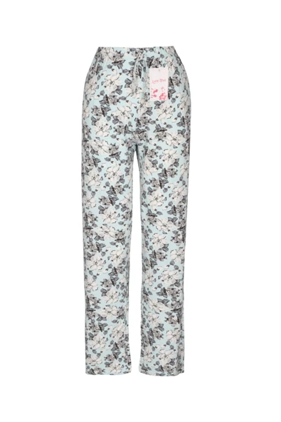 Nefes Alan Özel Likralı Viskon Cepli Kadın Pijama Altı nfs17