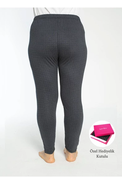 Büyük Beden Cepli Viskon Yazlık Kadın Pijama Altı Tek Alt y10 - 2