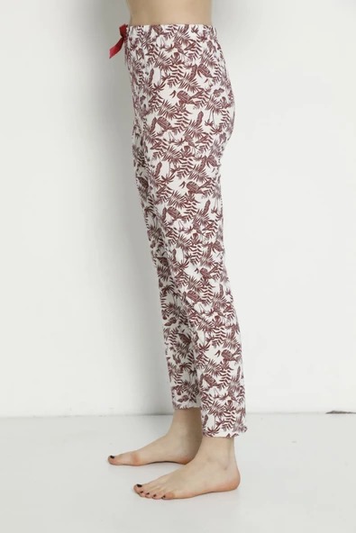 Cepsiz Yazlık Kadın Pijama Altı B25 - 5