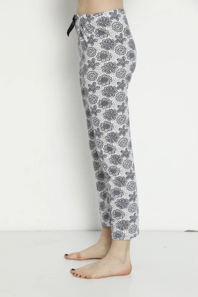 Cepsiz Yazlık Kadın Pijama Altı B22 - 3