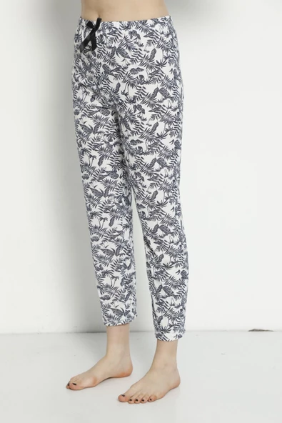 Cepsiz Yazlık Kadın Pijama Altı B24 - 3