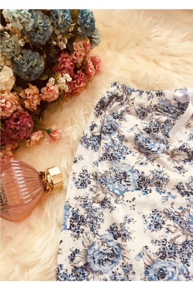 Cepsiz Pamuklu Yazlık Kadın Pijama Altı B14 - 2