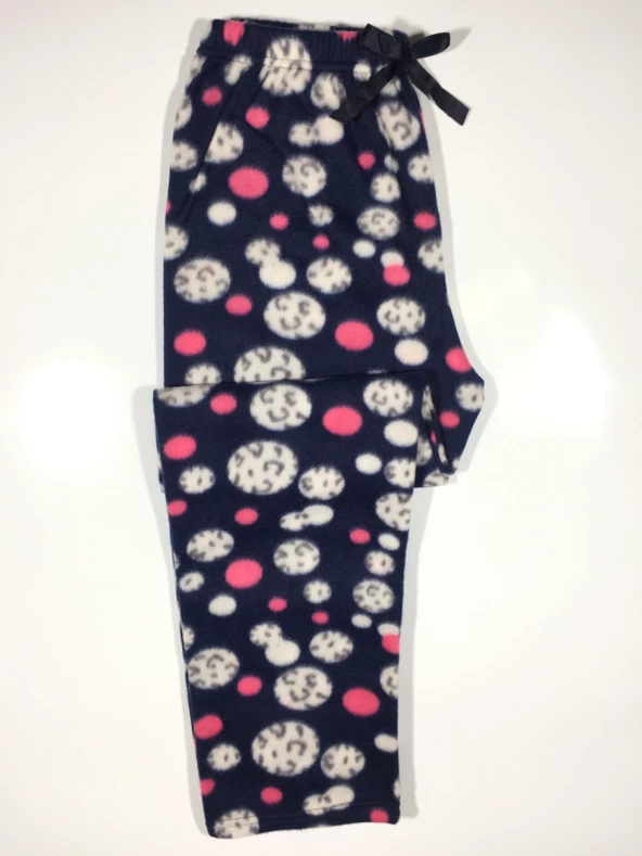 Cepsiz Kışlık Polar Kadın Pijama Altı Tek Alt je18