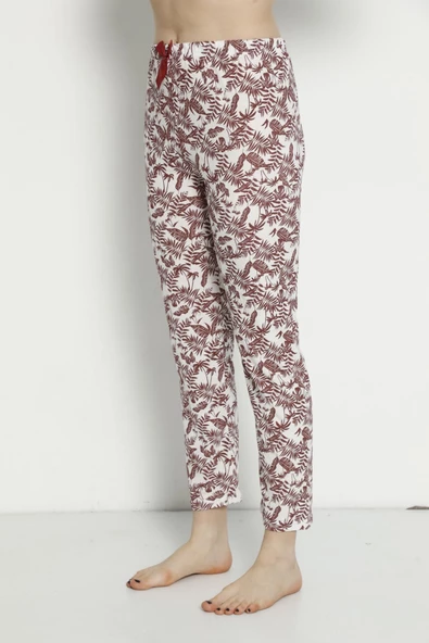 Cepsiz Yazlık Kadın Pijama Altı B25 - 3