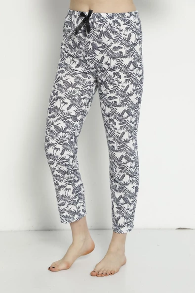 Cepsiz Yazlık Kadın Pijama Altı B24 - 5