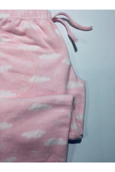 Lüx Cepli Polar Kışlık Pijama Altı - 2