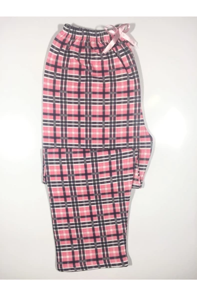 Pamuklu Cepsiz Kışlık Kadın Pijama Altı pmk7