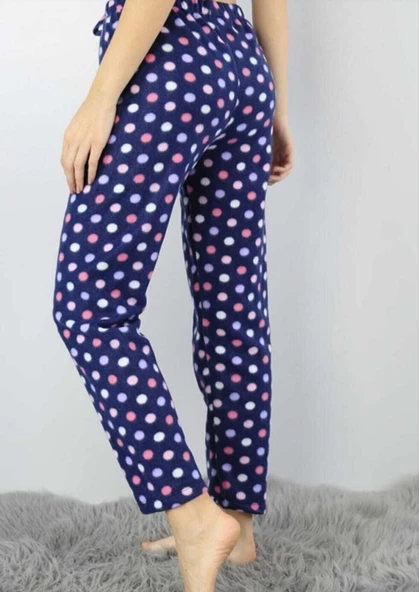 Cepsiz Kışlık Polar Kadın Pijama Altı Tek Alt je15