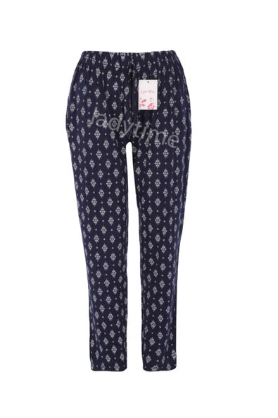 Vip Lüx Cepli Viskon Kadın Pijama Altı ze28 - 3