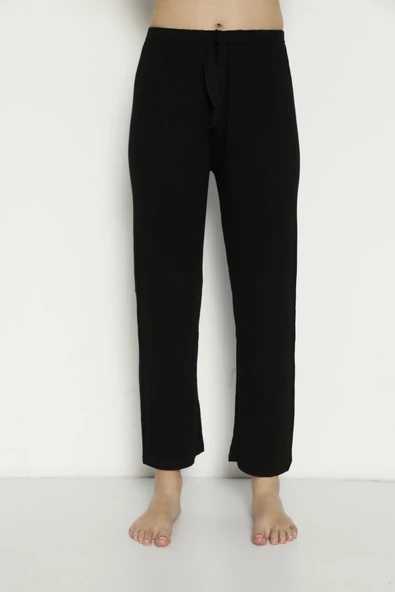Cepsiz Viskon Yazlık Kadın Pijama Altı V45 - 2