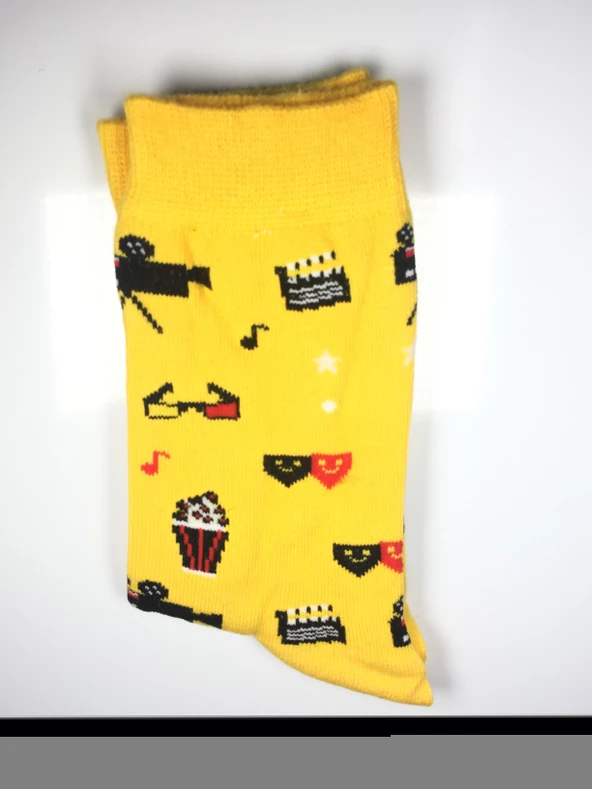 2 Çift Sineme Stil Parfümlü Soket Kadın Çorap 2cine - 2