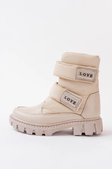 Love Suya Dayanıklı Cırtlı Paraşüt Kumaş Kız Çocuk Botu - 8