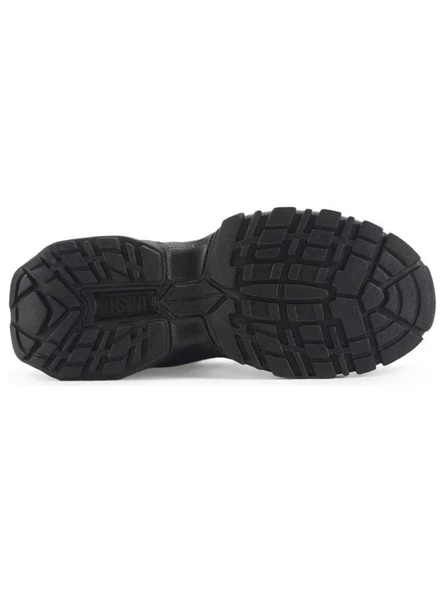 U.S.POLO ASSN YOTA HI 4PR SİYAH SİYAH COMFORT CASUAL ANATOMİK SPOR AYAKKABISI - 6