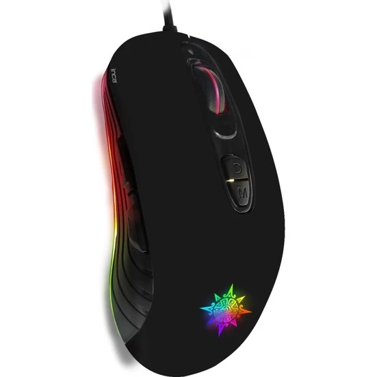 Mouse Oyuncu 3200 DPI RGB Ledli Makrolu İnca Phaldor IMG-348 - 3