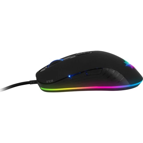 Mouse Oyuncu 3200 DPI RGB Ledli Makrolu İnca Phaldor IMG-348 - 2