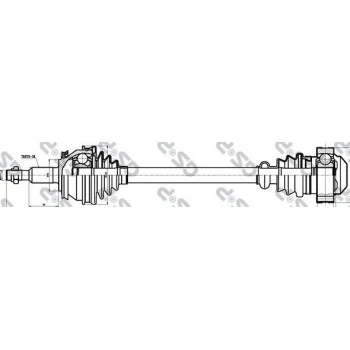 AKS SOL TRANSPORTER T5 03-10 1.9TDI - GSP 261105