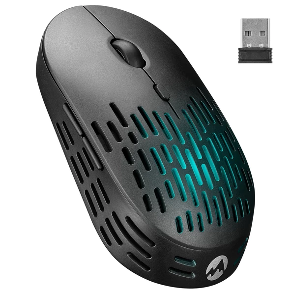 Mouse Kablosuz Şarjlı Dual Mode 2.4 Ghz + Bluetooth Everest SM-W73