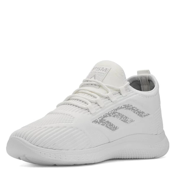 Pembe Potin Bağcıklı Triko Rahat Taban Erkek Sneakers 001-0022-24M - 11