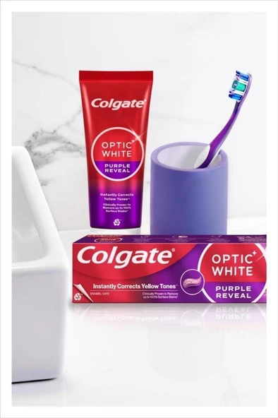 Optic White Purple Reveal Beyazlatıcı Diş Macunu 75 Ml - 8