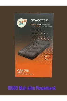 Dexim AM75 DCA0035-B 10000 mAh Siyah Powerbank