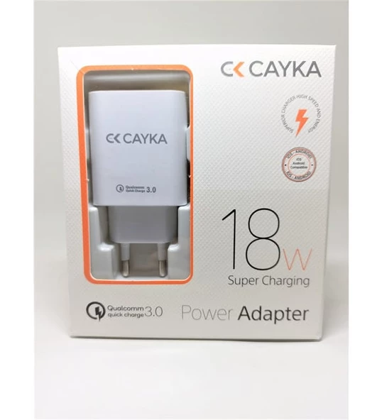 CAYKA 18W SUPER CHARGİNG POWER ADAPTER