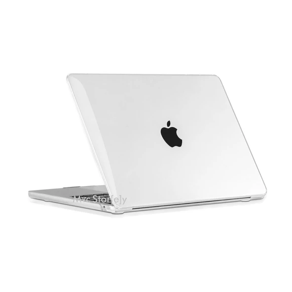 McStorey Macbook Air M1 Kılıf 13inç Kristal Parlak TouchID'li M1 Air A2337 A2179 A1932 ile Uyumlu - 3