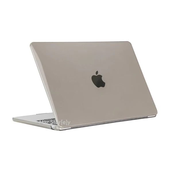 McStorey Macbook Air M1 Kılıf 13inç Kristal Parlak TouchID'li M1 Air A2337 A2179 A1932 ile Uyumlu - 5