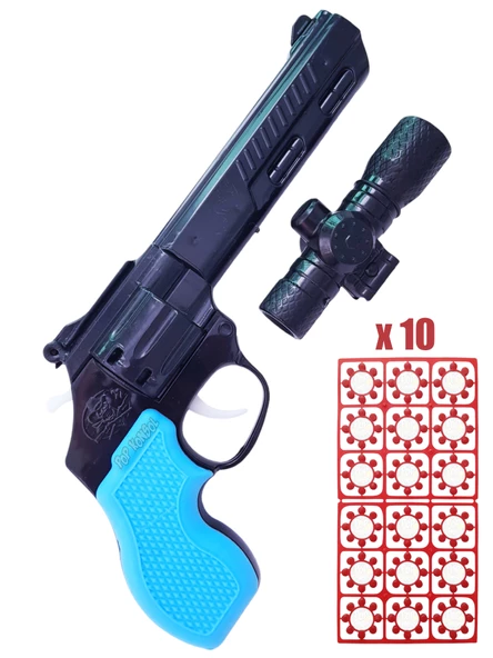 Pat Pat Tabanca Dürbünlü Oyuncak 10 Paket 1440 Kapsül Mavi ürün görseli