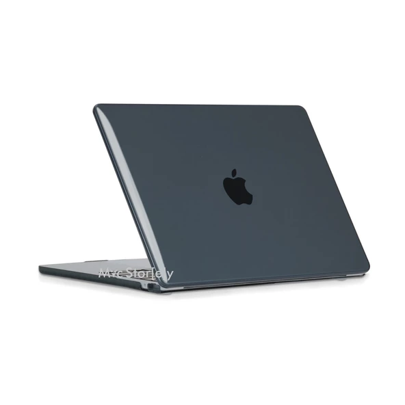 McStorey Macbook Air M1 Kılıf 13inç Kristal Parlak TouchID'li M1 Air A2337 A2179 A1932 ile Uyumlu