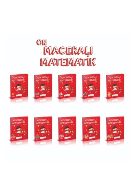 METAFOR 1.SINIF ON MERAKLI MATEMAİK OKUMA SETİ ürün görseli