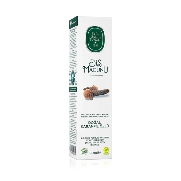 Eyüp Sabri Tuncer Doğal Diş Macunu 90 Gr Karanfil - 3
