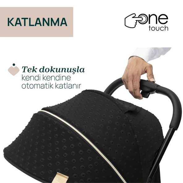 Chicco Goody XPlus Bebek Arabası Black Re Lux - 3
