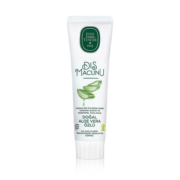 Eyüp Sabri Tuncer Doğal Diş Macunu 90 Gr Aloe Vera - 2