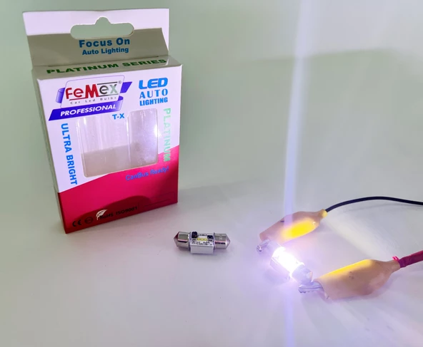 FEMEX Platinum 31mm Sofit Led Ampul CSP Chipset Aktif Canbus - 2
