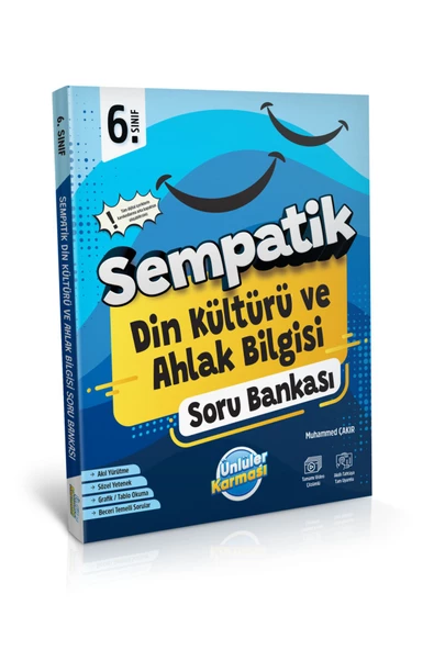Ünlüler 6. Sınıf Din Kültürü Ve Ahlak Bilgisi Sempatik Soru Bankası - 2