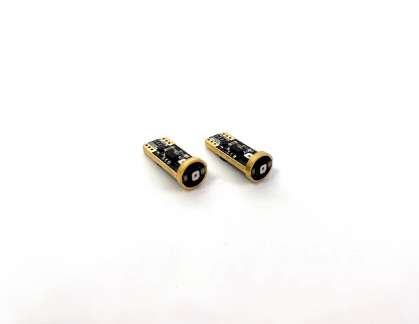 FEMEX Platinum Kırmızı T10 3smd OSRAM Chipset Led Ampul Aktif Canbus - 3