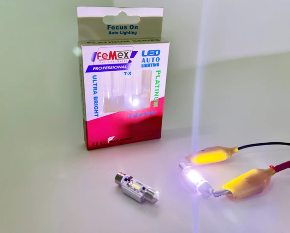 FEMEX Platinum 36mm Sofit Led Ampul CSP Chipset Aktif Canbus - 2