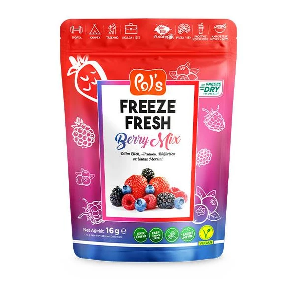 Pol s Freeze Fresh Berry Mix 16 Gr