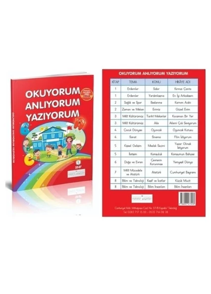 METAFOR 1.SINIF OKUYORUM ANLIYORUM OKUMA SETİ