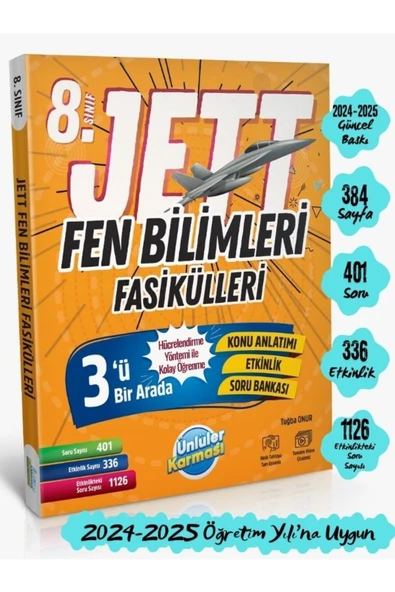 8. SINIF LGS JETT FEN BİLİMLERİ FASİKÜLLERİ - 4