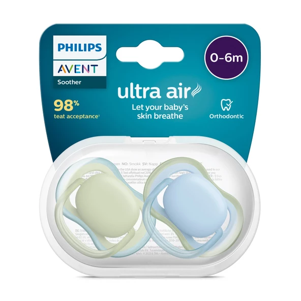 Philips Avent Ultra Air Emzik 0-6 Ay - 1