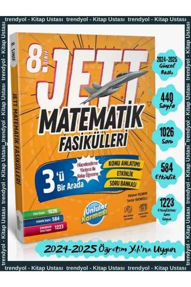 8. SINIF LGS JETT MATEMATİK FASİKÜLLERİ - 4