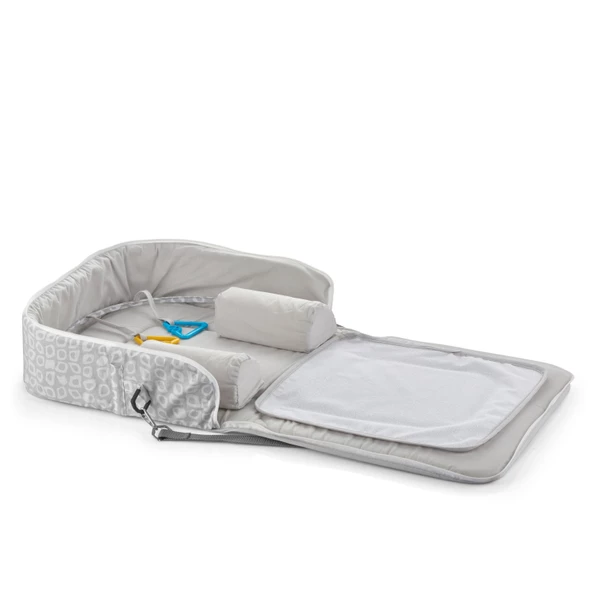 BabyJem Babynest Çanta 771 Gri Kare - 3