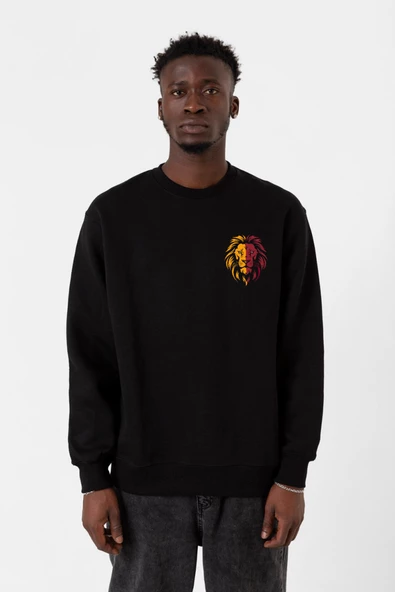 Sarı Kırmızı Leon Siyah Erkek 2ip Sweatshirt