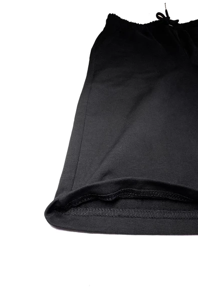 Sarı Kırmızı Aslan Erkek Siyah Şort - 2