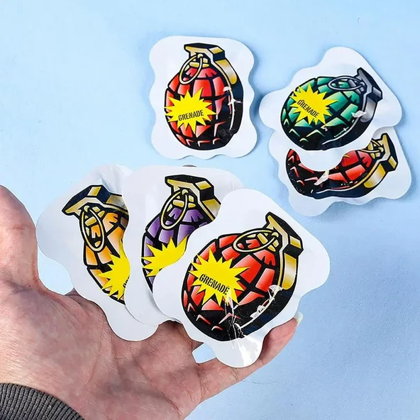 Ses Bombası Şaka Malzemesi Şaka Oyunları Sık Patlat Oyuncak 1 Adet - Resim 3