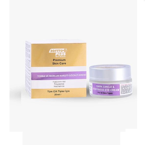 Softto Plus Torba ve Morluk Karşıtı Göz Altı Kremi 20 ML - 2
