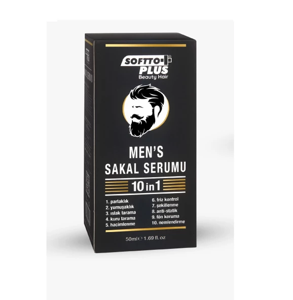 Softto Plus Men’s Sakal Serumu 50ml