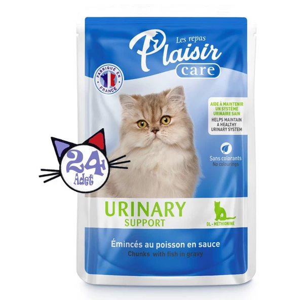 Plaisir Care 85Gr Pouch Urinary Support - Üriner Sistem Desteği 24Adet Yaş Kedi Maması - 2