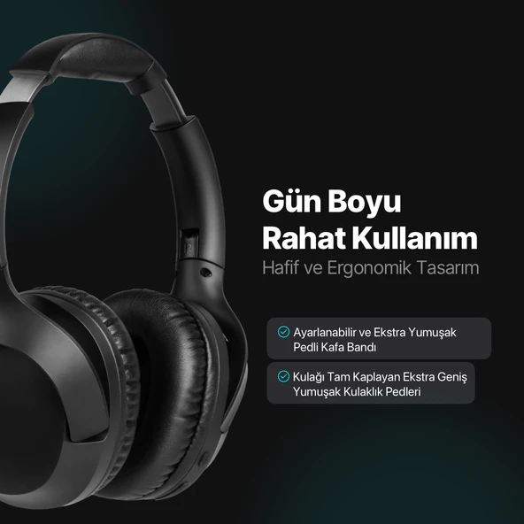 ttec SoundMax 3 Kulaküstü Kablosuz Bluetooth Kulaklık - 5